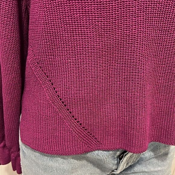 Eleven Six violet Elsi v neck Peruvian cotton sweater
Size XS/small - Picture 5 of 11